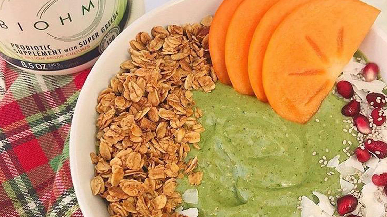 Super Greens Smoothie Bowl Recipe | BIOHM Health