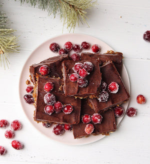 Frozen Cranberry Bars Recipe