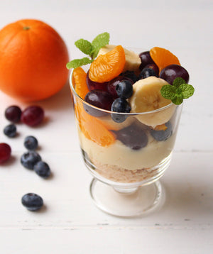 Winter Fruit Salad Parfait Recipe