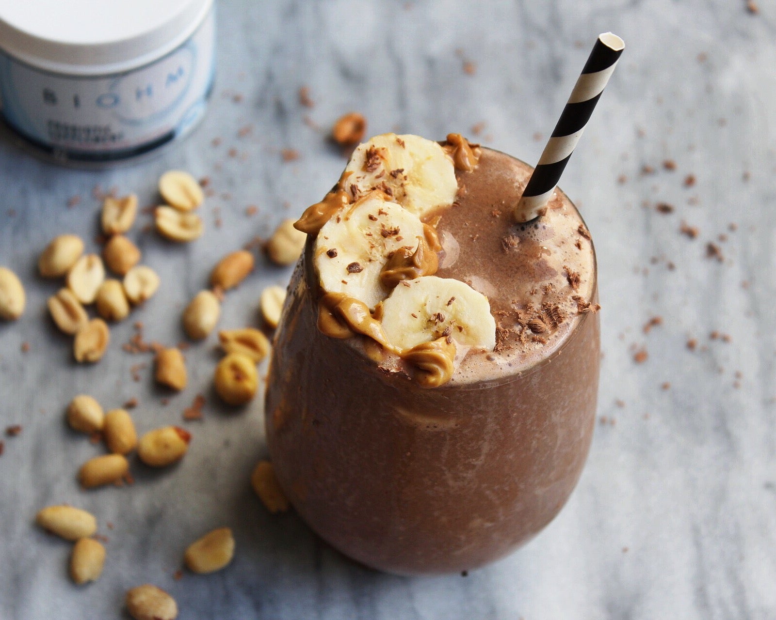 Banana Peanut Butter Chocolate Shake Recipe