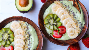 Avocado Green Smoothie Bowl