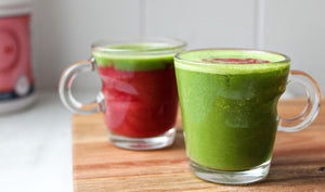 Green and Red Wellness Shots