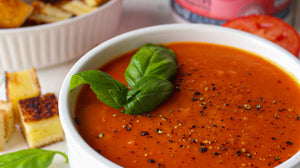 Roasted Red Pepper and Tomato Soup