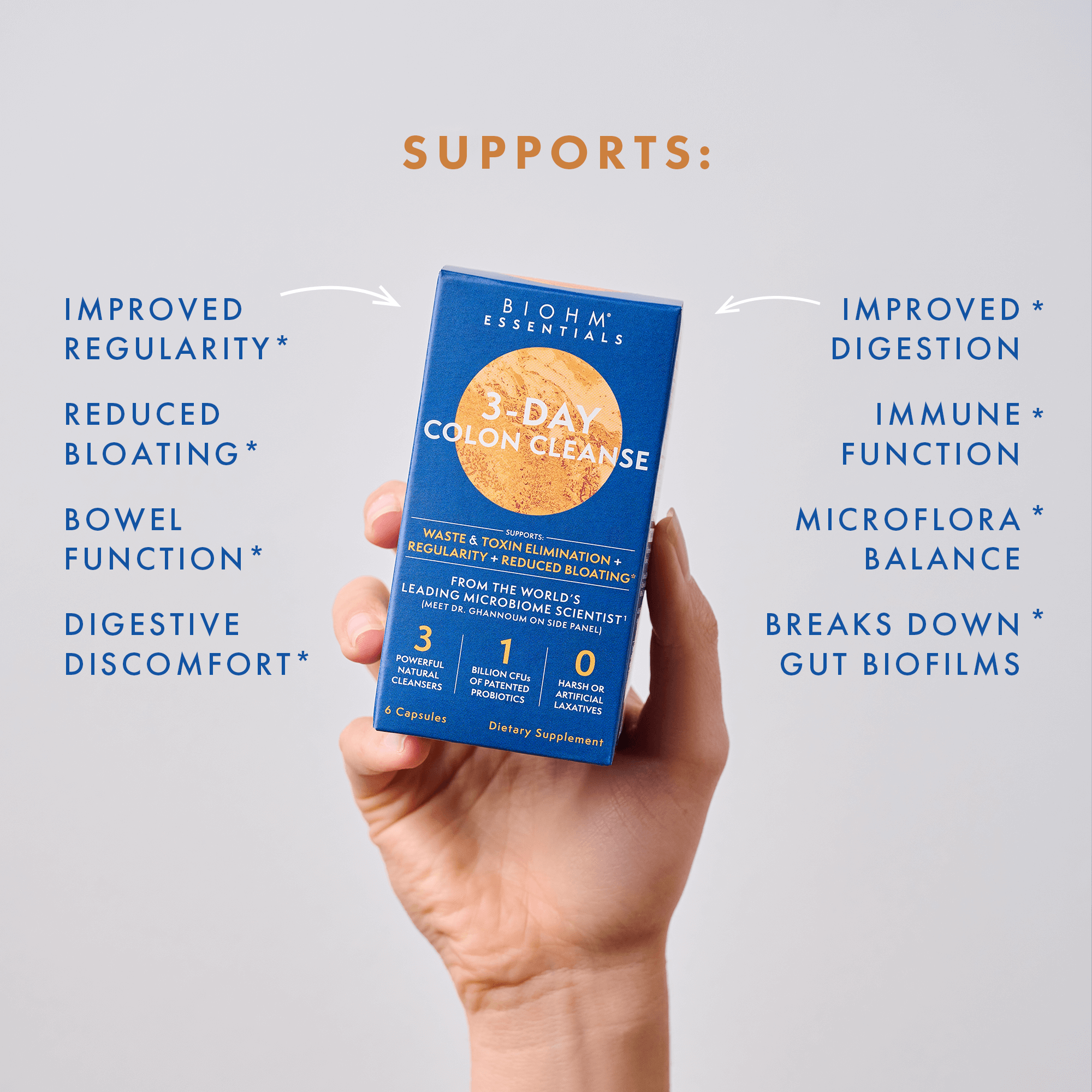 3-Day Colon Cleanse | BIOHM Essentials