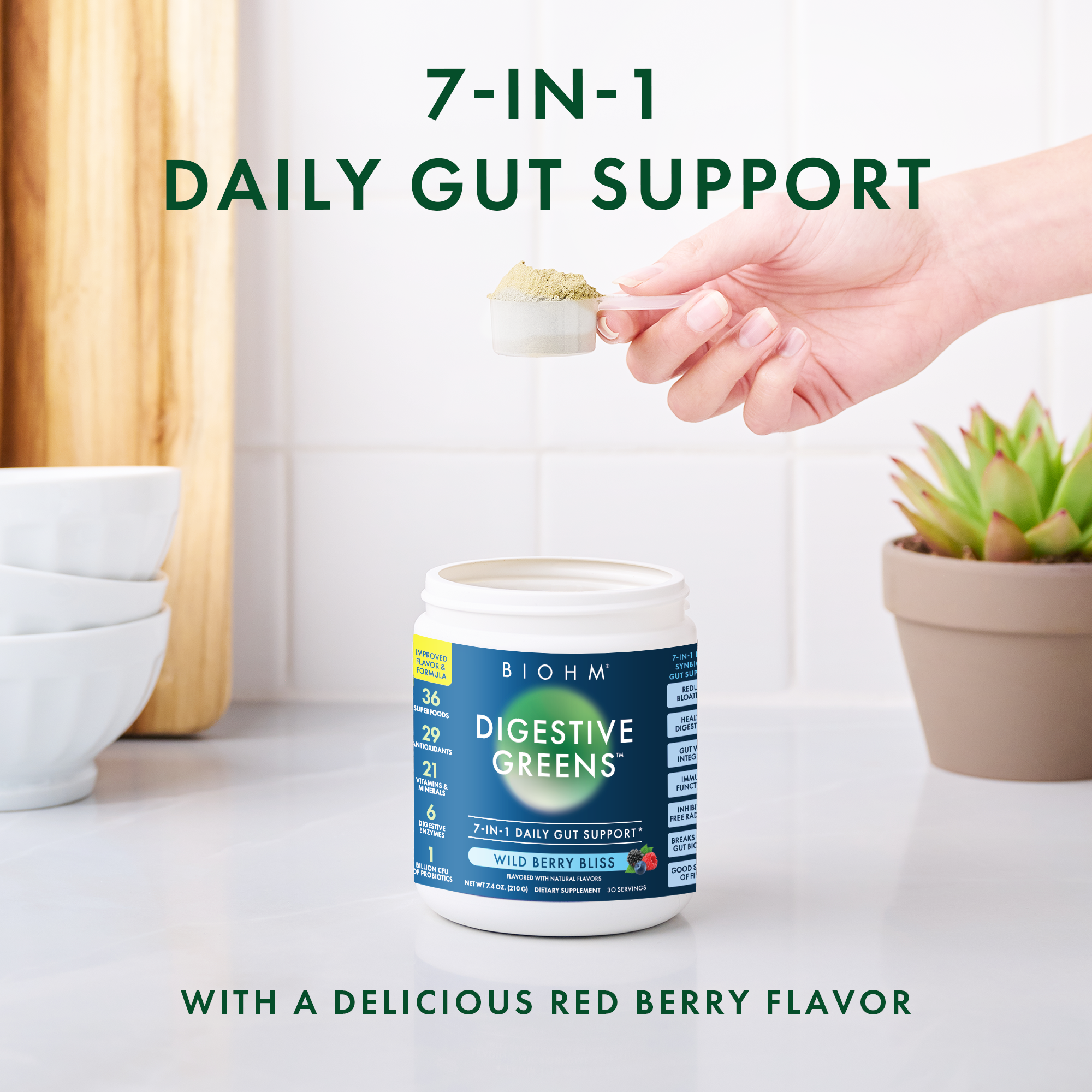 Biohm Range Digestive Greens | BIOHM Health