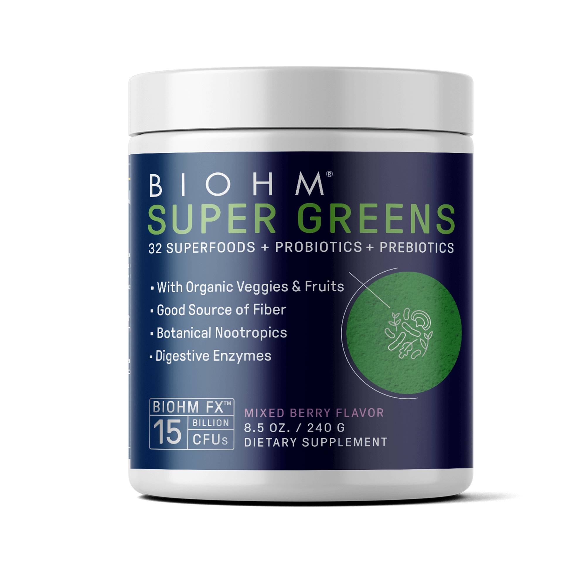 super greens with probiotics