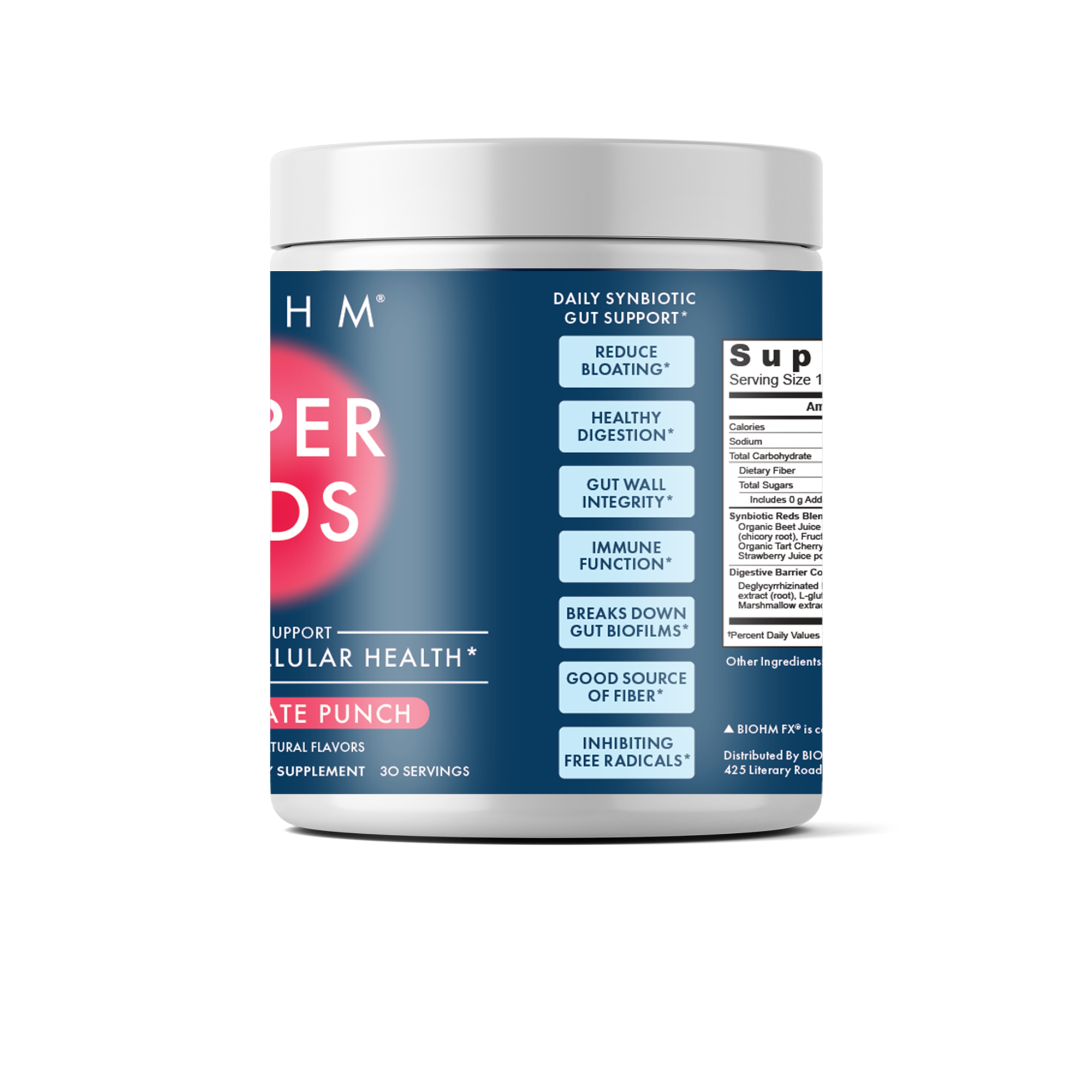 Super Reds with Probiotics | Super Reds Powder | BIOHM Health
