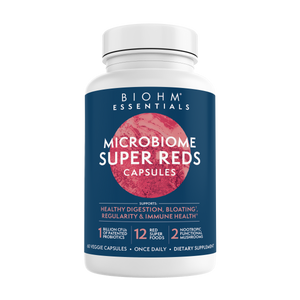microbiome super reds capsules front