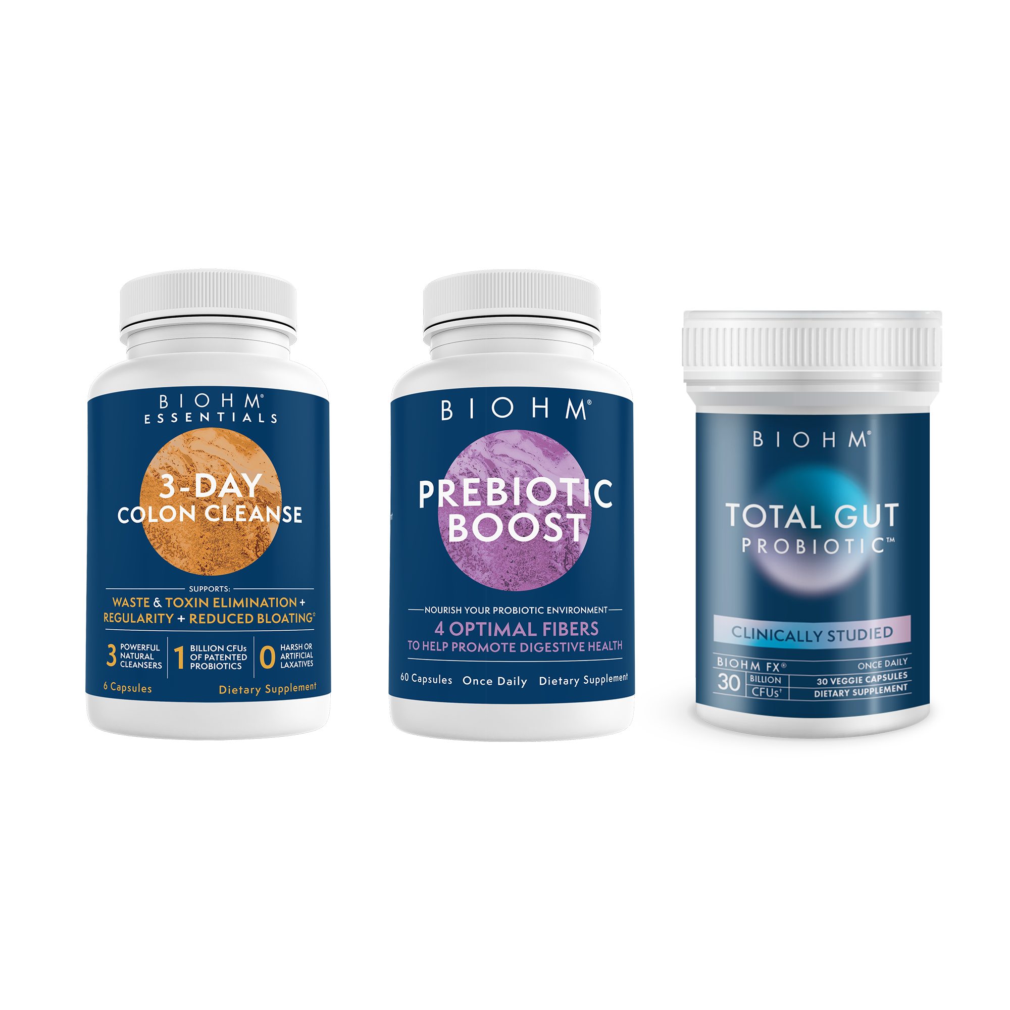 Biohm Range Total Gut Health & Probiotic Supplements | BIOHM Health