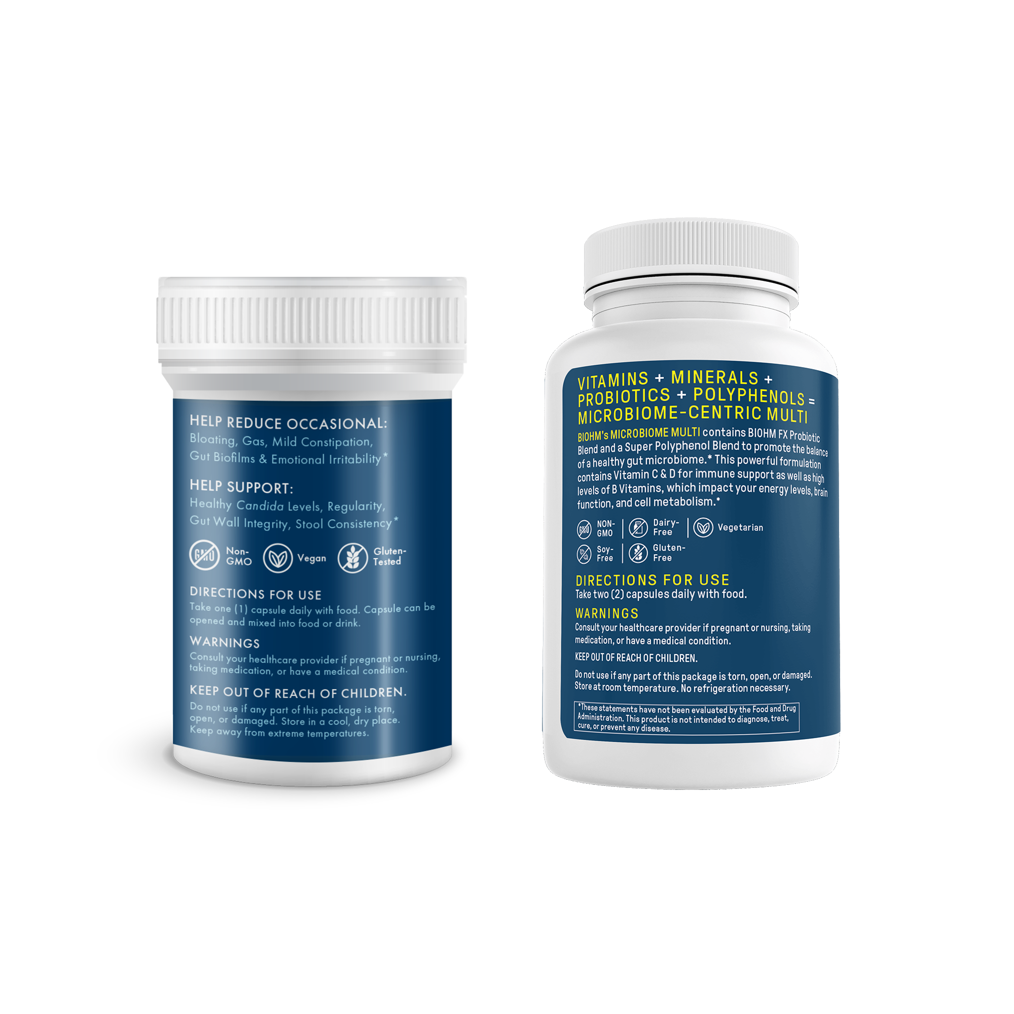 Gut Centric Bundle | Total Probiotic & Microbiome Multi | BIOHM Health