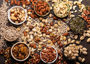 B Vitamin rich nuts 