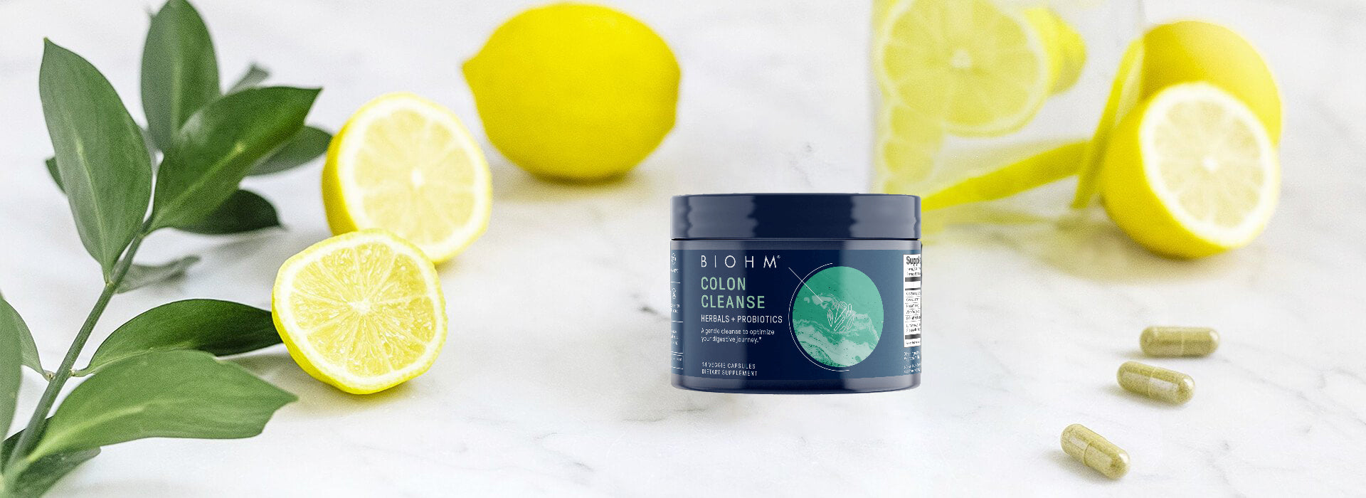 BIOHM Colon Cleanse with lemons 