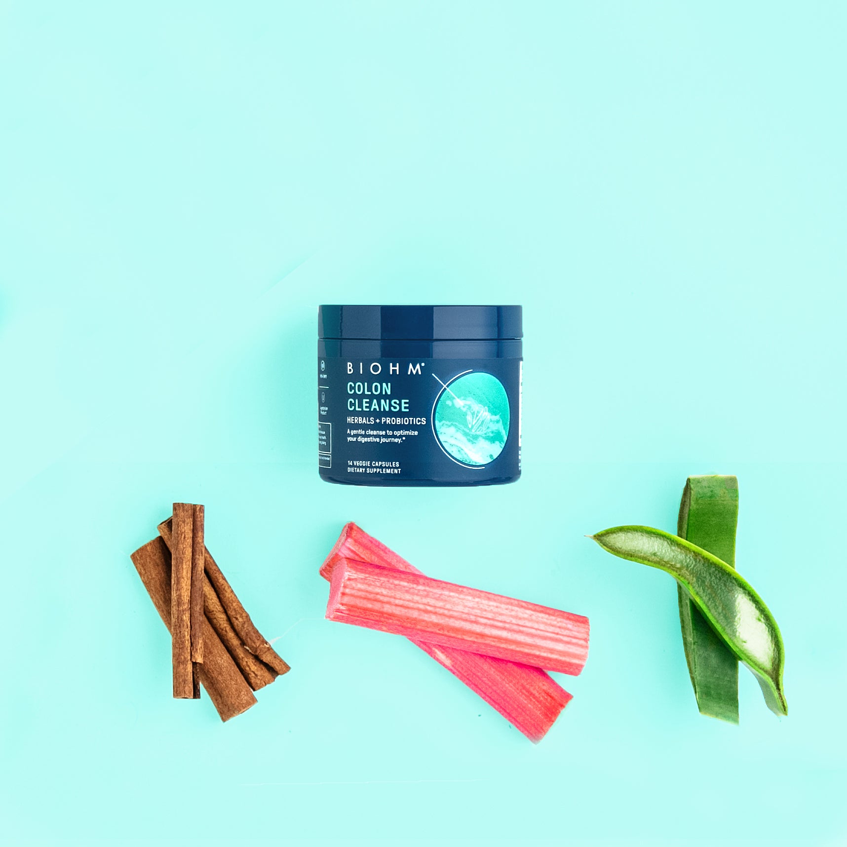 BIOHM Colon Cleanse + aloe + cinnamon 