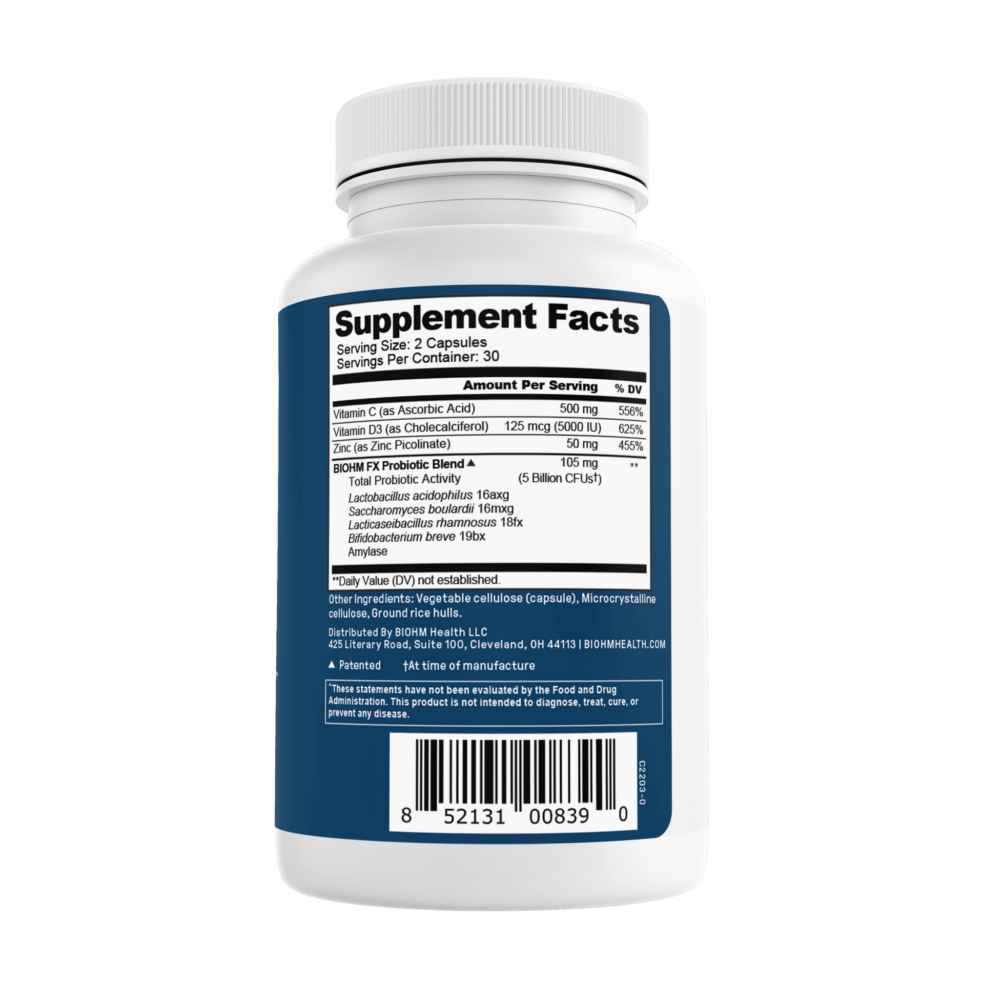 Immunity Probiotic Supplement | BIOHM Health