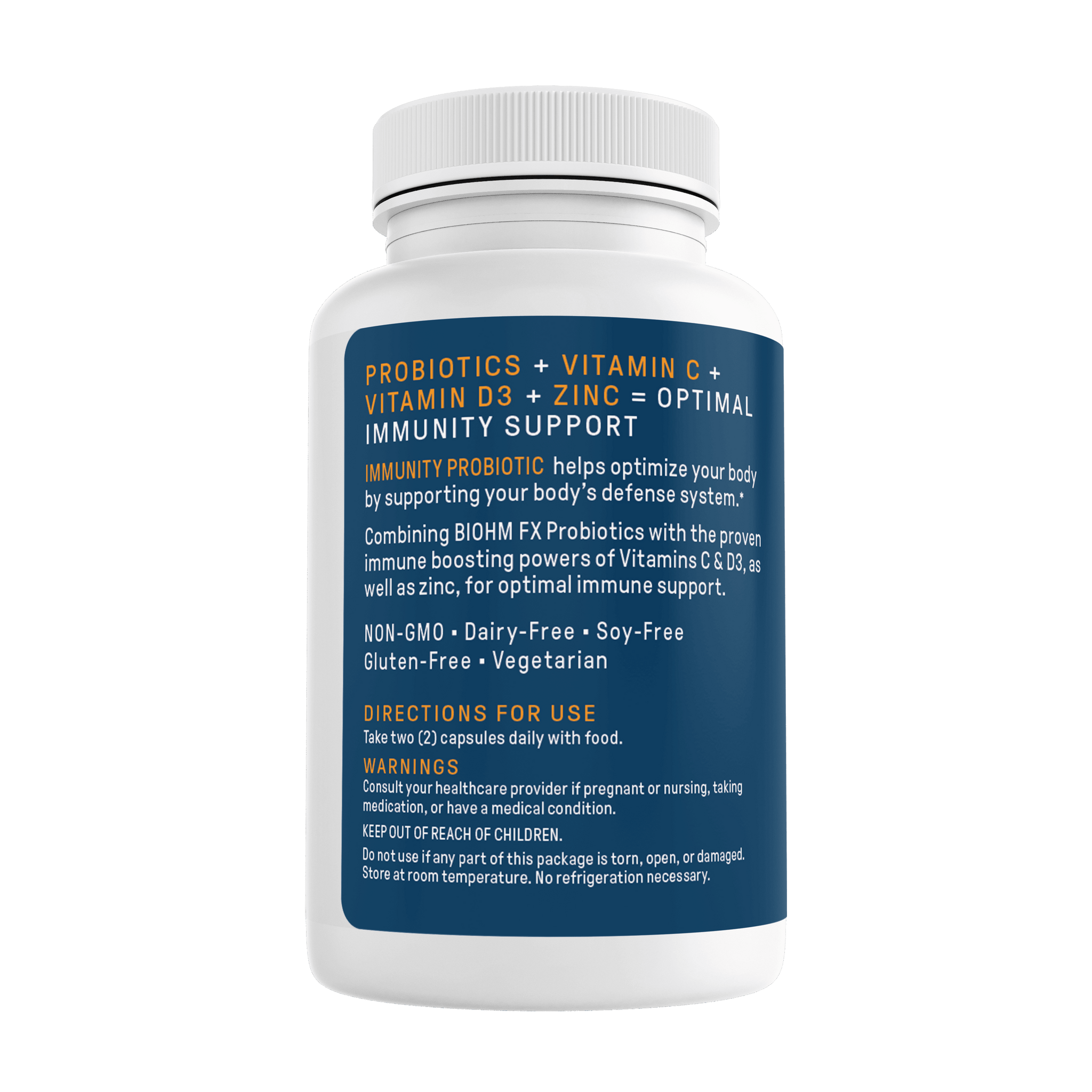 BIOHM Immunity Probiotic directions 