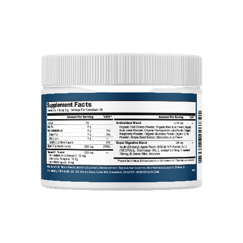 BIOHM Super Kids supplement facts 