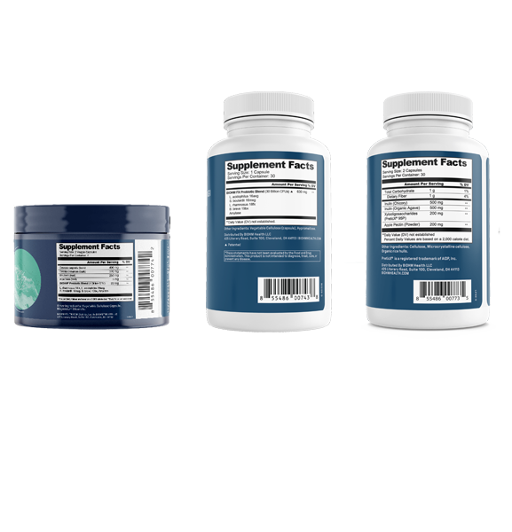 BIOHM Reset Regimen supplement facts 