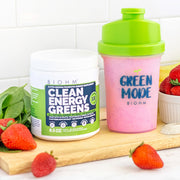 BIOHM Health Clean Energy Greens with Shaker Bottle